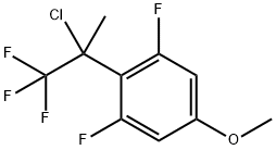 4-Chloro-2,6-difluorophenyl methyl ether, 5-Chloro-1,3-difluoro-2-methoxybenzene 结构式