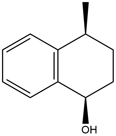 rel-(1R,4S)-1,2,3,4-Tetrahydro-4-methyl-1-naphthalenol 结构式