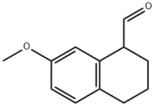 1-Naphthalenecarboxaldehyde, 1,2,3,4-tetrahydro-7-methoxy- 结构式