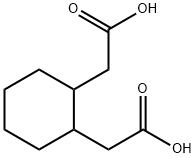 1α,2α-Cyclohexanediacetic acid 结构式