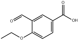 4-乙氧基-3-甲酰基苯甲酸 结构式