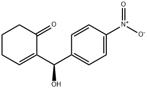 (R)-2-(羟基(4-硝基苯基)甲基)环己基-2-烯-1-酮 结构式