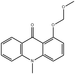 9(10H)-Acridinone, 1-(methoxymethoxy)-10-methyl- 结构式