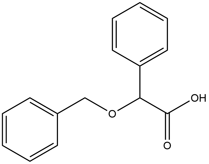 Benzeneacetic acid, α-(phenylmethoxy)- 结构式