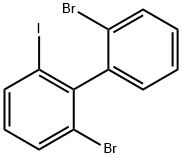 2,2'-二溴-6-碘-1,1'-联苯 结构式