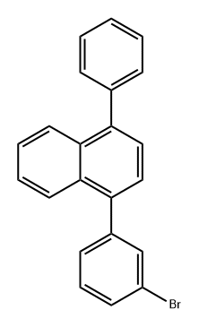 1-(3-溴苯基)-4-苯基-萘 结构式