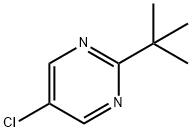 2-(叔丁基)-5-氯嘧啶 结构式