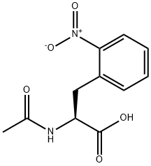 PHENYLALANINE, N-ACETYL-2-NITRO- 结构式