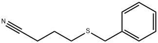 Butanenitrile, 4-[(phenylmethyl)thio]- 结构式