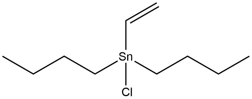 Stannane, dibutylchloroethenyl- 结构式