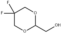 (5,5-二氟-1,3-二噁烷-2-基)甲醇 结构式