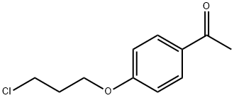 Ethanone, 1-[4-(3-chloropropoxy)phenyl]- 结构式