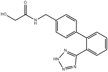 氯沙坦钾杂质28 结构式