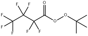 Butaneperoxoic acid, 2,2,3,3,4,4,4-heptafluoro-, 1,1-dimethylethyl ester 结构式