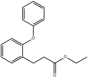 Benzenepropanoic acid, 2-phenoxy-, ethyl ester 结构式