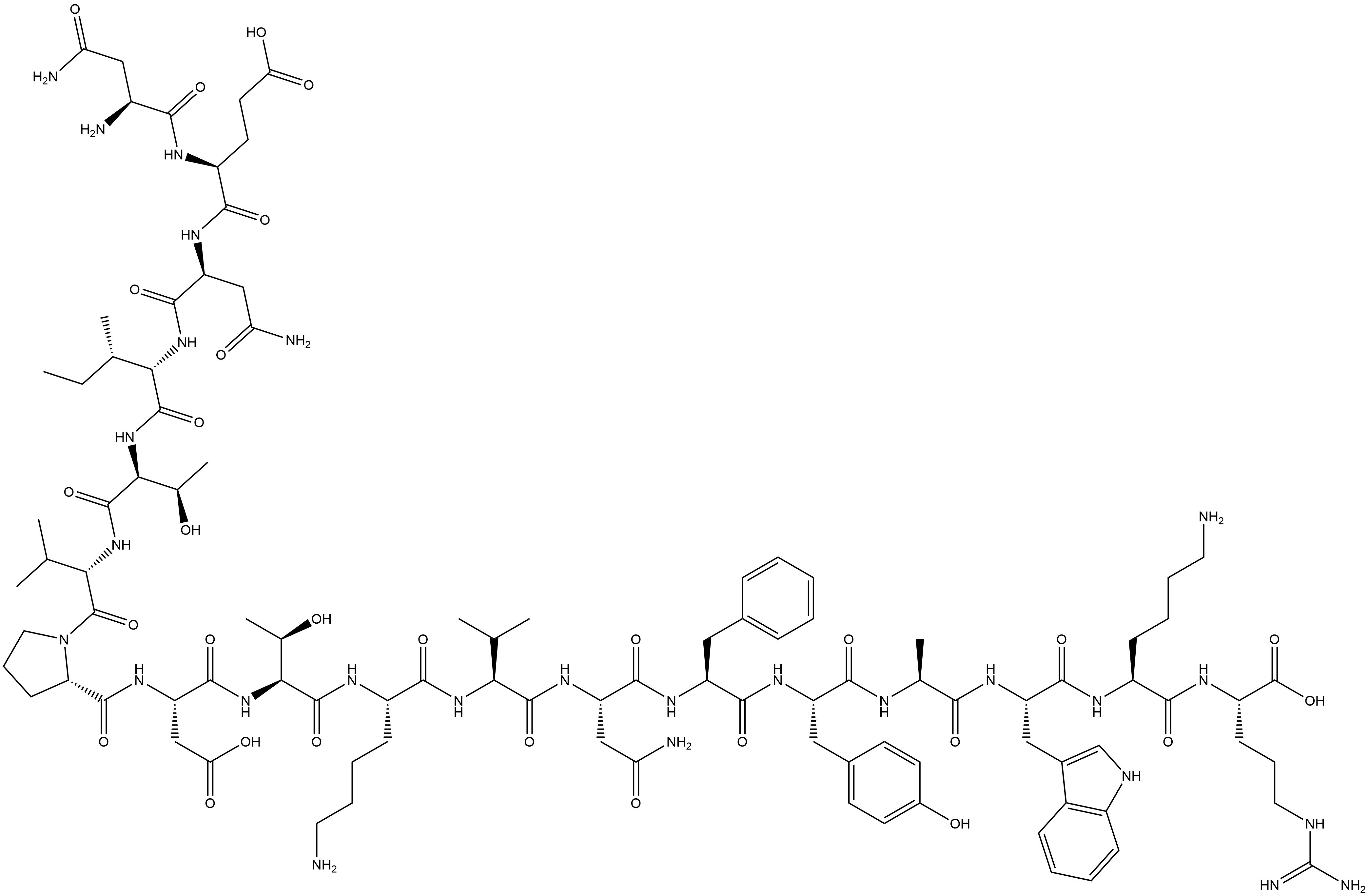 树突状肽EPOBIS 结构式