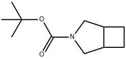 3-Azabicyclo[3.2.0]heptane-3-carboxylic acid, 1,1-dimethylethyl ester 结构式