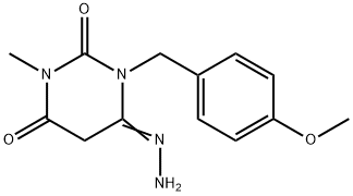 6-DIAZANYL-1-[(4-METHOXYPHENYL)METHYL]-3-METHYL-2,4(1H,3H)-PYRIMIDINEDIONE