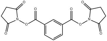 双(2,5-二氧代吡咯烷-1-基)间苯二甲酸酯 结构式