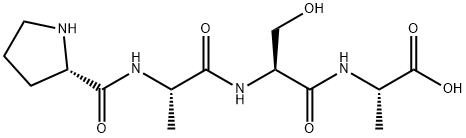 L-Alanine, L-prolyl-L-alanyl-L-seryl- 结构式