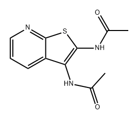 Acetamide, N,N'-thieno[2,3-b]pyridine-2,3-diylbis- (9CI) 结构式