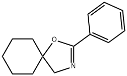 1-Oxa-3-azaspiro[4.5]dec-2-ene, 2-phenyl- 结构式