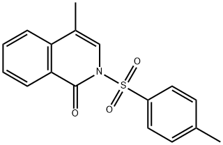 4-Methyl-2-tosylisoquinolin-1(2H)-one 结构式