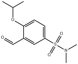 Benzenesulfonamide, 3-formyl-N,N-dimethyl-4-(1-methylethoxy)- 结构式