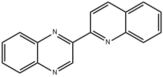 2-喹啉 -2-基喹喔啉 结构式