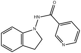 N-(Indolin-1-yl)nicotinamide 结构式