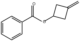 Cyclobutanol, 3-methylene-, 1-benzoate 结构式