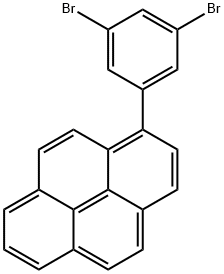 1-(3,5-二溴苯基)吡啶 结构式