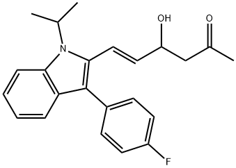 氟伐他汀杂质 3 结构式