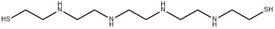 3,6,9,12-Tetraazatetradecane-1,14-dithiol 结构式