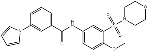 化合物NCGC00378430 结构式