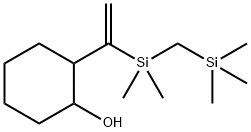 2-(1-(Dimethyl((trimethylsilyl)methyl)silyl)vinyl)cyclohexanol 结构式