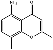 5-Amino-2-methyl-4-oxo-4H-chromene-8-carbaldehyde 结构式