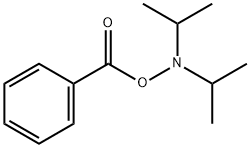 2-Propanamine, N-(benzoyloxy)-N-(1-methylethyl)- 结构式