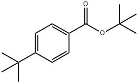 4-(叔丁基)苯甲酸叔丁酯 结构式