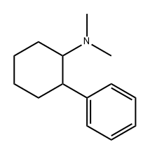 Cyclohexanamine, N,N-dimethyl-2-phenyl- 结构式