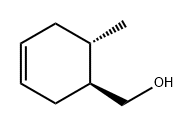 3-Cyclohexene-1-methanol, 6-methyl-, (1S-trans)- (9CI) 结构式