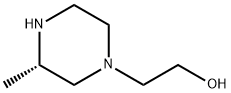 1-Piperazineethanol, 3-methyl-, (3S)- 结构式