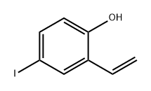 4-碘-2-乙烯基苯酚 结构式