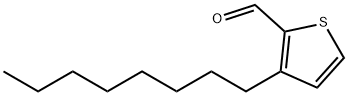 3-辛基-2-噻吩甲醛 结构式