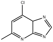7-Chloro-5-methyl-7aH-imidazo[4,5-b]pyridine 结构式