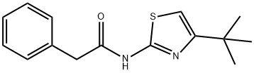 N-(4-(tert-Butyl)thiazol-2-yl)-2-phenylacetamide 结构式