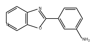 Benzenamine, 3-oxazolo[5,4-c]pyridin-2-yl- 结构式