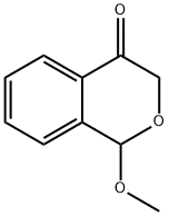 1-Methoxyisochroman-4-one 结构式