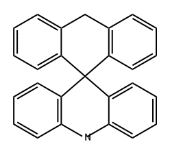 Spiro[acridine-9(10H),9'(10'H)-anthracene] 结构式
