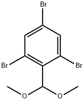 2,4,6-三溴苯甲醛缩甲醛 结构式